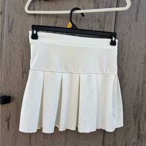 ROMWE White Mini Skirt